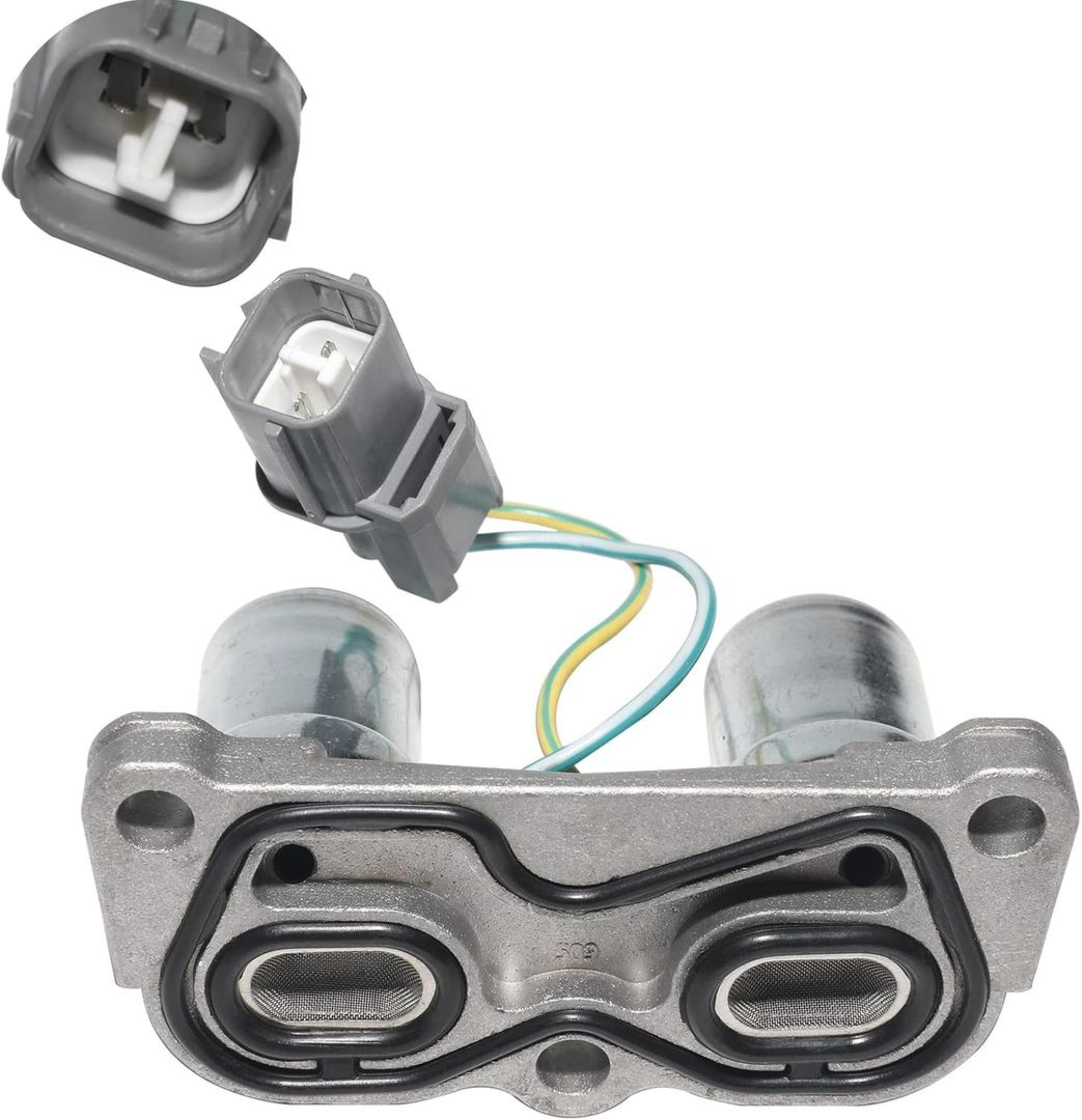 28300-P24-J01 Transmission Dual Shift Control Solenoid Lock Up Solenoid For Civic 1992-2000 Civic Del Sol 1993-1997 1994 1995 1996 CRV 1997-2001 1998 1999 Integra 28300P24J03