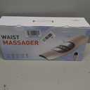 4-in-1 Lower Back Massager with Back Stretching, Massage, Heat & Vibration