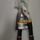 Fiskars 23-Inch Hedge Shears, Bush Trimmer with PowerGear2 Technology that Multiplies Power for Less Effort, SoftGrip Handles with Shock-Absorbing Bumpers