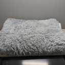 Grey Shag Rugs for Bedroom 5x7: Soft Shag Plush Area Rug for Living Room - Fuzzy Modern Gray Non-Skid Shaggy Carpet for Boys Kids Playroom Dorm