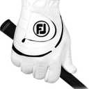 3 x FootJoy Men's WeatherSof Golf Glove, Medium-Large (White)