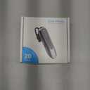 Link Dream Bluetooth Earpiece Wireless CVC8.0 Headset for Cell Phone Dual Mic Noise Canceling Earpiece Phone with Mute Key 20H Talk 180 Days Standby for iPhone Android Home Office Driving (1 Pack)