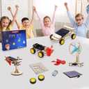 STEM Kits for Kids Ages 8-10-12-14, Stem Toys for Boys Age 8-12, Science Projects, Solar Car Building Kits, Activities Engineering Kit, Gifts for 8 9 10 11 12 Year Old Boys