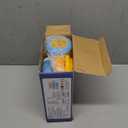 2 Bubble Gun with 2 Bottles Refill Solution for Kids, 40-Hole Light Up Bubble Machine for Toddlers 1-3, Blue Bubble Blaster Maker, Party Favors Toys for Boys Girls 4-8 Birthday Gifts