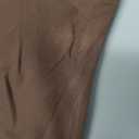 Aoxjox Women's Sleeveless Athlenza Halter Tank Tops Workout Athletics Lumastretch™ Yoga Curve Longline Crop Top (Brown, X-Large)