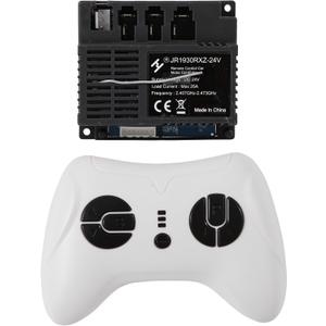 Kids Ride On Car 2.4G Bluetooth Remote Control and JR1930RXZ-24V Receiver Control Box Motherboard Kit for Children Electric Ride On Car