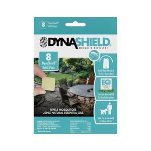 DynaTrap DynaShield Repellent Refill Pads - Official Refill Pads for DynaShield Mosquito Repellent - DS1000R8SR, 8 Pack