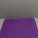 Silicone Dish Drying Mat for Multiple Usage,Easy clean,Eco-friendly,Heat-resistant Silicone Mat for Kitchen Counter or Sink,Refrigerator or Drawer Liner Purple, 23 x 17