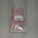 18pcs Crystal Christmas Ornaments for Christmas Tree Decorations-Light Pink Hanging Acrylic Snowflake and Icicle Ornaments with Drop Pendants for New Year Party Decorations Supplies