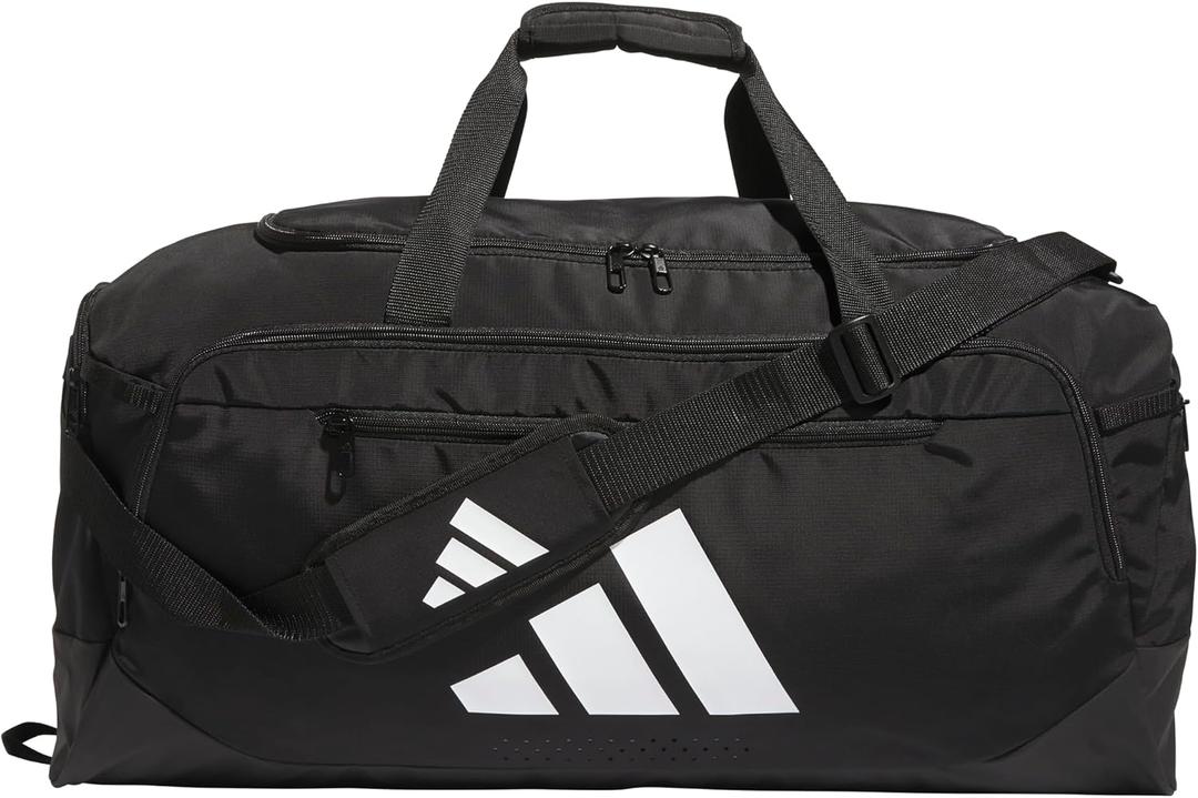 adidas Defender 5 Duffel Bag Premium Duffle for Sports, Gym & Travel