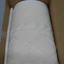 Christmas Tree Collar, Knit White Rustic Farmhouse Christmas Tree Skirt, Adjusted Christmas Tree Base Cover For Artificial Trees For 6 Ft 6.5 Ft 7 Ft 7.5 Ft Tree