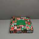 5FT Pop Up Christmas Tinsel Tree with 2 Modes 50 LED Lights and Colorful Sequins Ornaments, Easy-Assemble and Store for Xmas Home Holiday Fireplace Party Decorations