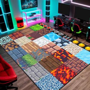 Game Rugs for Boys - Game Room Rug for Teen Boys Kids Carpet for Playroom Bedroom Living Room Children Gaming Area Rugs 59" x 39" (Multi 970)