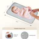 LOVEVOOK Diaper Bag Backpack, Large Capacity Portable Baby Bag with Foldable Diaper Changing Pad, Waterproof Baby Diaper Bags Gift for Mon Dad, Ivory Khaki