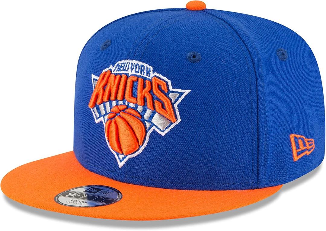 NBA New York Knicks Boys 9Fifty 2Tone Snapback Cap, One Size, Royal