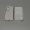 FNTCASE for Samsung Galaxy S26 Case: Military Grade Drop Protection, 14ft Drop Protective, Screen Protector Included, Anti-Slip Tempered TPU+PC Dual Layer Shockproof Phone Case Cover (White)