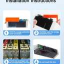 270XL 271XL 270 271 XL Refill Ink Cartridges Compatible for Pixma MG5720 MG5721 MG5722 MG6820 MG6821 MG6822 MG7720 TS9020 TS6020 TS8020 TS5020