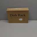 Small Expandable Over The Sink Dish Drainer Drying Rack In Stainless Steel Metal For Kitchen, Counter Space Saving Compact Above Plate Dryer Strainer, Adjustable Hanging Inside Sink Wire Drain Holder