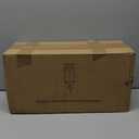 19" Black Outdoor Wall Lantern 2-Light, Large Outside Modern Porch Sconce Light Fixture, Industrial Porch Light Wall Mount with Glass, Waterproof Farmhouse Exterior Lamp Lighting 1 Pack (19 Inch Ordinary)