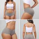 LEVAO Women's Underwear Seamless No Show Hipster Bikini Panties Stretch Invisible Briefs 6 Pack S-2XL (XL)