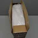 HYLEORY Queen Mattress Pad Quilted Fitted Mattress Protector Cooling Pillow Top Mattress Cover Breathable Fluffy Soft Mattress Topper with 8-21" Deep Pocket (White)