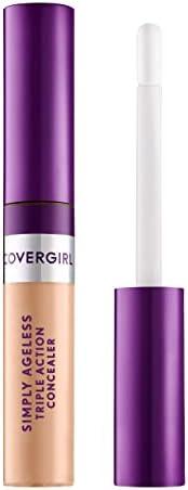 COVERGIRL Simply Ageless Triple Action Concealer, Creamy Natural, Pack of 1