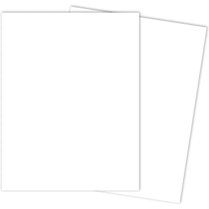 Cardstock, white thick paper (8.5in x 11in) (5 PCs)