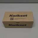 Kwikset Tylo Entry Door Knob with Lock and Key, Secure Keyed Handle Exterior Doorknob, Front Entrance and Bedroom, Satin Chrome, Pick Resistant SmartKey Rekey Security (1 Pack)