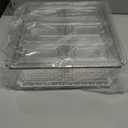 10 Pack Refrigerator Pantry Organizer Bins, Stackable Fridge Organizer Bins with Lids, Clear Plastic Food Storage Bins for Kitchen, Countertops, Cabinets, Fridge, Drinks, Fruits, Vegetable, Cereals