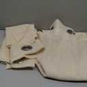 MIULEE Solid Color Sheer Curtains 84 Inches Long 2 Panels Set - Elegant Lightweight Grommet Light Filtering Window Voile Panels/Drapes/Treatment for Bedroom Living Room W54 x L84 Inch, Cream