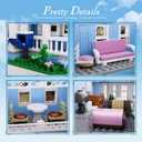 Gilmore House in Stars Hollow Lukes Diner Movie Building Block Toys Set Compatible with Lego, Mothers Day Gift Decor and Collectibles for Family Sitcom TV Fans Girls Female Women Adult(1107 PCS)