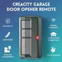 2 for Chamberlain LiftMaster Craftsman Garage Door Opener Remote 893LM 893Max 971LM Universal, Green