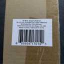 Hermosa 26-48 Inch Adjustable Curtain Rod Set, 5/8 Inch Diameter in Walnut