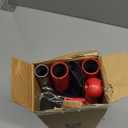 DSV Standard Window Squeegee, 2-in-1 Window Cleaner with 55" Extension Poles, Window Washing Kit, Glass Door Cleaner, Multi-Use Car Windshield Cleaning Tool with Long Handle for High Outdoor Windows