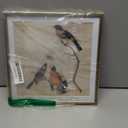 9x9 Picture Frame, Brass Metal Square Photo Frames with HD Glass, Fits 8x8 with Mat or 9 x 9 without Mat, Display for Wall and Table, 1 Pack