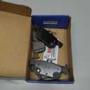 BOSCH BE1665H Blue Ceramic Disc Brake Pad Set with Hardware - Compatible with Select Ford Bronco Sport, Edge, Escape, Fusion, Maverick; Lincoln Continental, MKC, MKX, MKZ, Nautilus + More; REAR