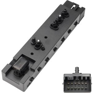 10 Way Driver Side Seat Switch Compatible with cMax Edge Explorer Expedition F150 Flex MKX MKZ Mercury Navigator, Replaces # 6L2Z14A701FAA, 9L3Z14A701FB SW7260 601600