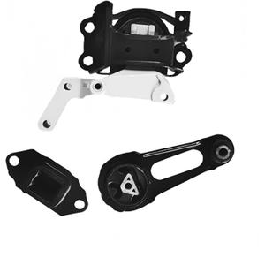 Engine Motor Mount Kit - 3PCS Compatible with Nissan Versa 2012-2019 Sedan & Versa Note 2014-2019 Hatchback 1.6L L4 - Replaces OEM A7368 A7369 A4361 112101HS0A 113601HC0B 112201HA0B
