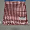 RIIQIICHY Plaid Scarf for Women Fall Winter Pashmina Scarves Wraps for Cold Weather Warm Large (Red)