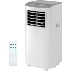 GarveeTech Portable Air Conditioner, 8,000 BTUs Room Air Conditioner, 3 in-1 Cooling AC Portable Air Conditioner with Fan & Dehumidifier, Standing Air Conditioner, Ventless Floor AC