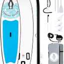 Tuxedo Sailor 10'6"33"6" Inflatable Stand Up Paddle Board with Premium SUP Accessories,Paddle Boards for Adults & Youth of All Skill Levels (Blue)