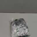 Vanity Fair Women's Illumination String Bikini Panties, Silky Stretch & Satin Trim (8, 3 Pack - Midnight Black)