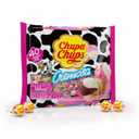 Chupa Chups Cremosa Lollipop Assortment, 2 Ice Cream Flavors, Individually Wrapped Candy for Kids, 16.9 Oz Bag (40 Suckers) | Individually Wrapped Bulk Chewy Sweet & Sour Candy, Artificially Flavored (EXP 06/30/28)