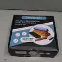 Intelitopia Complete Knife Sharpening Stone Set  Dual Grit Whetstone 400/1000 3000/8000 Knife Sharpener with Leather Strop, Flattening Stone, Bamboo Base, 3 Non-slip Rubber Bases & Angle Guide