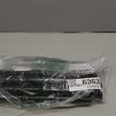 ABOOFAN Adjustable Black Wrap Around Curtain Rods 3-pack Room Divider Indoor Non-slip