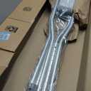 Medline Aluminum Crutches for Kids, Adults & Seniors, Walking Aid, 300 LB Weight Capacity,1 Pair, Fitting 5'2" - 5'10"