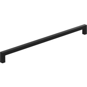 Amerock BP36911FB Matte Black Cabinet Pull | 12-5/8 inch (320mm) Center-to-Center Cabinet Hardware | Monument | Furniture Hardware | Drawer Pull