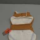 KYEESE Dog Coat Windproof Dog Coats for Small Dogs Waterproof Dogs Jacket with Fleece Lined Warm Pet Winter Puffer Coat with Leash Hole Thick Cat Clothes with Pocket Soft Pet Sweater for Cold Weather (Medium, 08# Yellow)