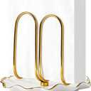 Modern Standing Napkin Holder for Table Ceramic Gold Napkin Holders for Christmas Paper Napkins Xmas Cocktail Tissue Dispenser,Servilleteros para Mesas for kitchen, dining, counter tops, outdoors