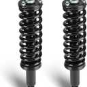 Front Complete Struts Assembly w/Coil Spring Shock Absorber Compatible with 1996-2002 Toyota 4Runner 4WD 3.4L V6 Only, Replace for 171351L 171351R, 2Pcs